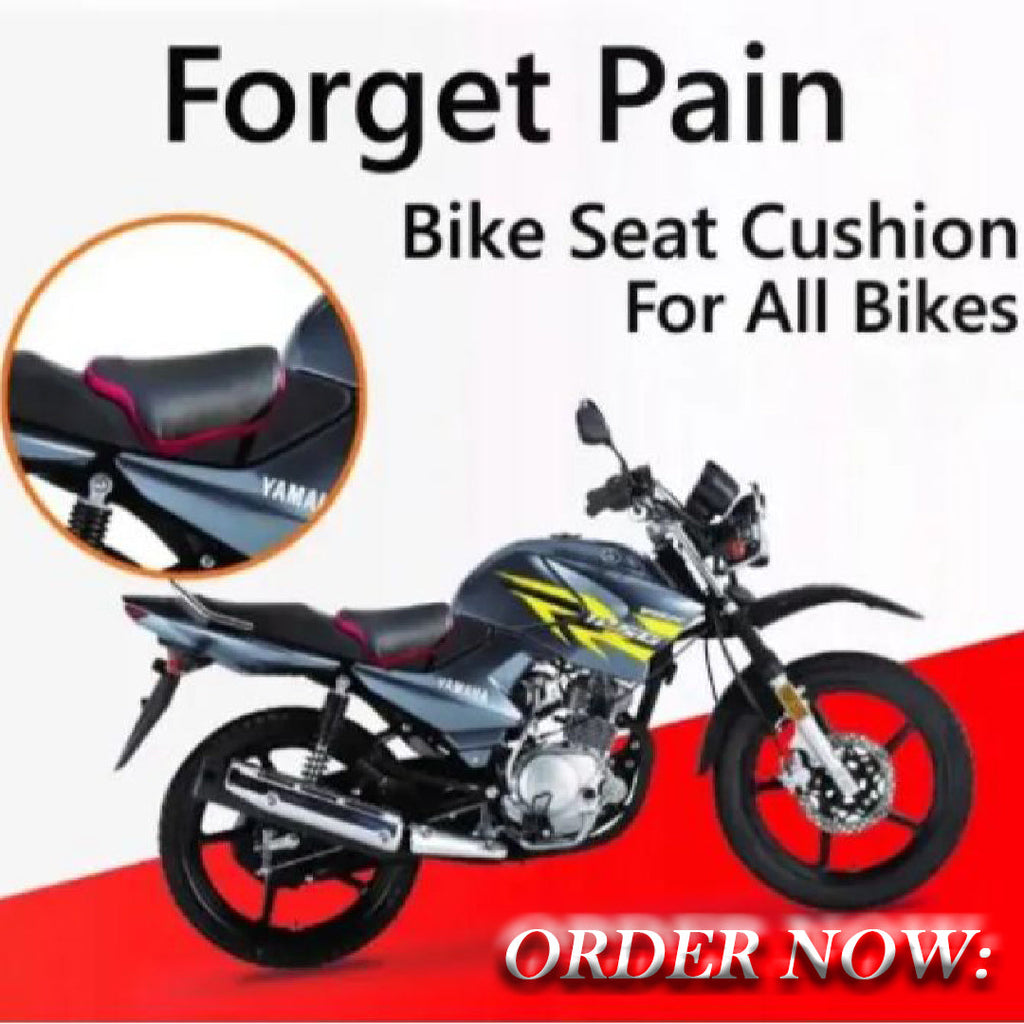 Universal Motorcycle Seat Cushion – Anti-Slip Comfort Pad for Long Rides