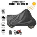 100% Waterproof Motorcycle Cover for CD 70 & CD 125 – Dustproof Bike Protector | In Gray Color
