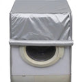 100% Waterproof Front Load Washing Machine Cover – Dustproof Washer Protector (All Sizes) | In Silver Color