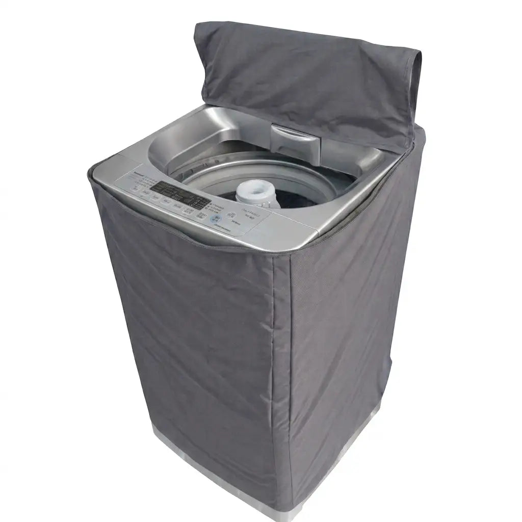 100% Waterproof Top Load Washing Machine Cover – Dustproof Protector (All Sizes) | In Gray Color