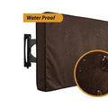 Water-Resistant & Dustproof LED TV Cover – LCD Screen Protector (All Sizes) | In Brwon Color