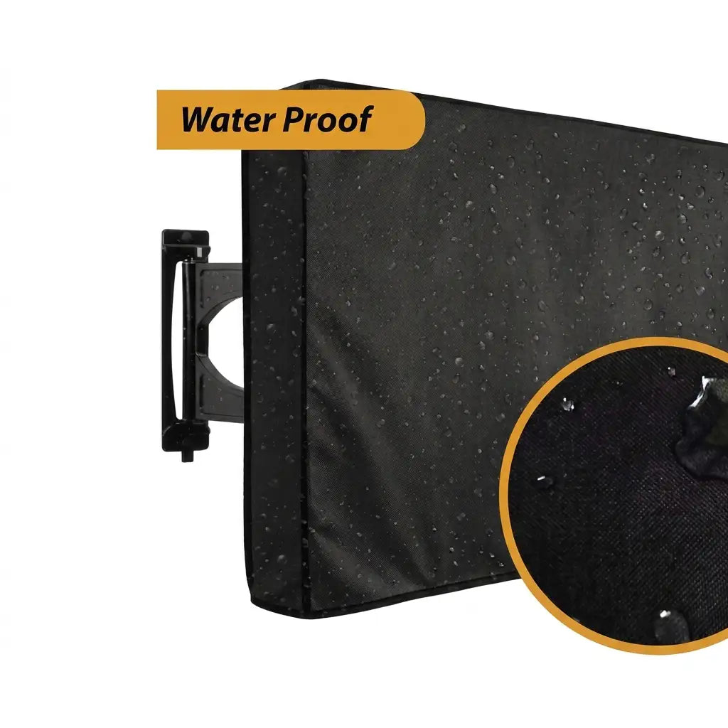 Water-Resistant & Dustproof LED TV Cover – LCD Screen Protector (All Sizes) | In Black Color