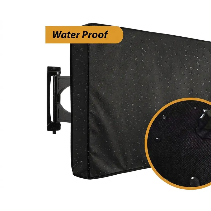 Water-Resistant & Dustproof LED TV Cover – LCD Screen Protector (All Sizes) | In Black Color