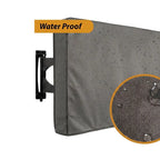 Water-Resistant & Dustproof LED TV Cover – LCD Screen Protector (All Sizes) | In Gray Color