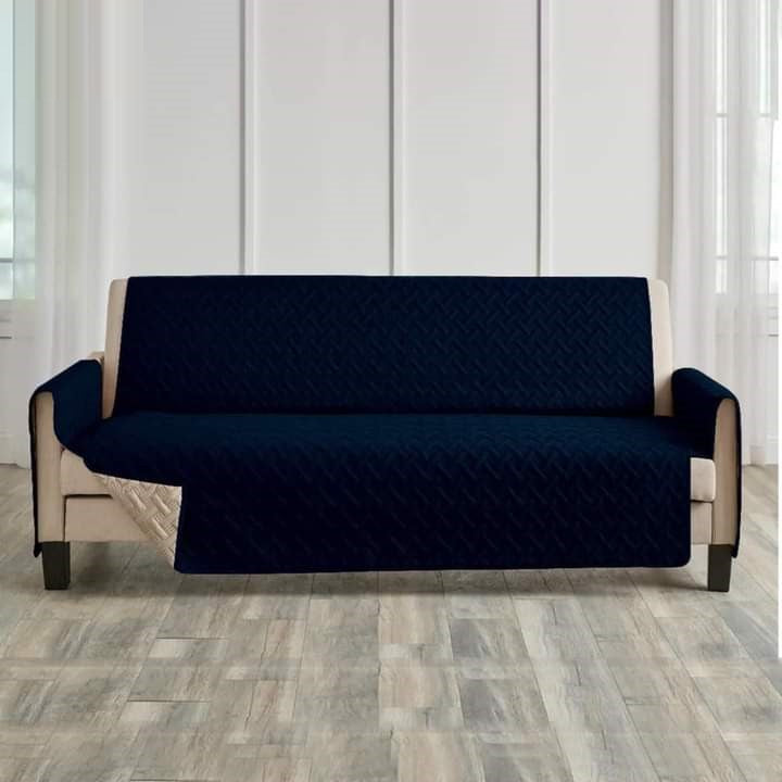 Pinsonic Sofa Protector-Blue