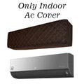 Premium Quilted Split AC Indoor Cover – Dustproof & Protective AC Cover In Brown Color