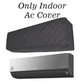 Premium Quilted Split AC Indoor Cover – Dustproof & Protective AC Cover In Gray Color