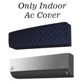 Premium Quilted Split AC Indoor Cover – Dustproof & Protective AC Cover In Navy Blue Color