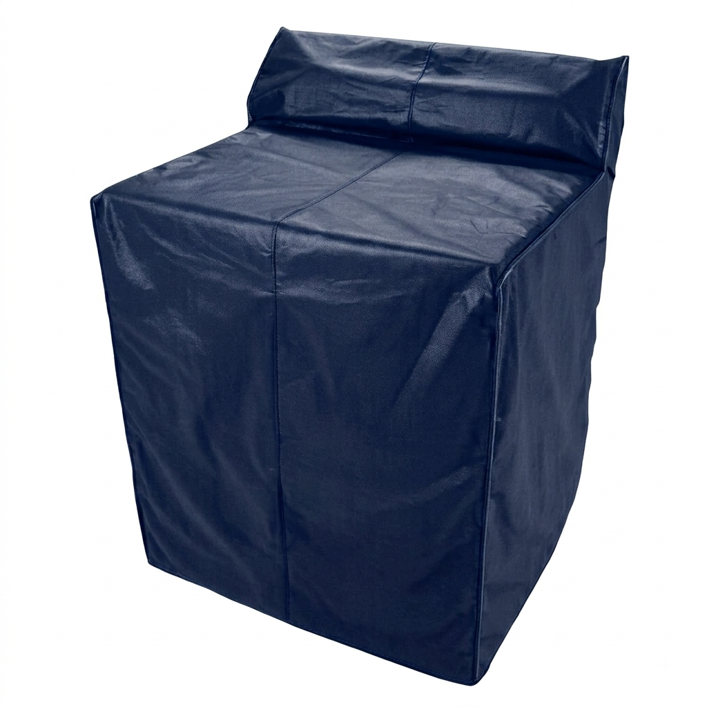 100% Waterproof Twin Tub Washing Machine Cover – Dustproof Washer Protector (All Sizes) | In Navy Blue Color