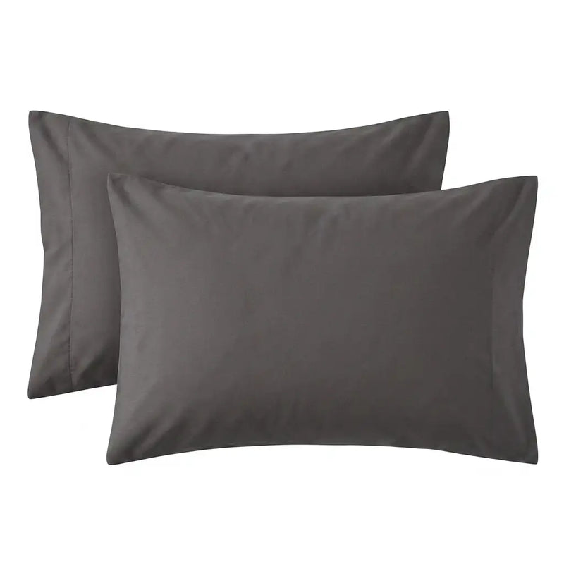 100% Waterproof Pillow Protector with Zipper – Dustproof & Allergen-Proof Pillow Cover | In Gray Color