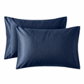 100% Waterproof Pillow Protector with Zipper – Dustproof & Allergen-Proof Pillow Cover | In Navy Blue Color