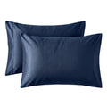 100% Waterproof Pillow Protector with Zipper – Dustproof & Allergen-Proof Pillow Cover | In Navy Blue Color