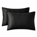 100% Waterproof Pillow Protector with Zipper – Dustproof & Allergen-Proof Pillow Cover | In Black Color