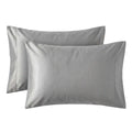 100% Waterproof Pillow Protector with Zipper – Dustproof & Allergen-Proof Pillow Cover | In Silver Color
